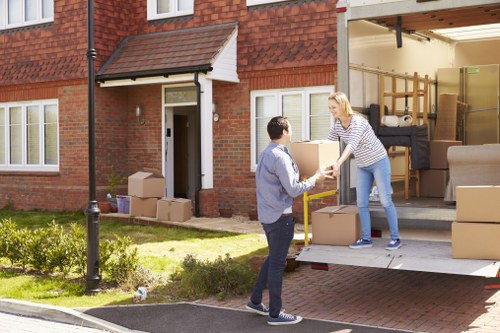 Local man with a van helping with a small house move in Harringay