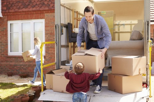 Removal workers handling access and loading conditions