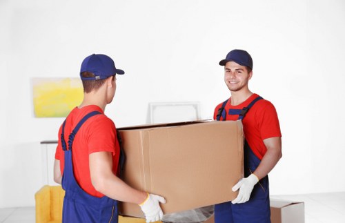 Customer complaint being recorded during a removals service review