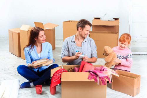Local furniture removals service in Harringay with careful loading