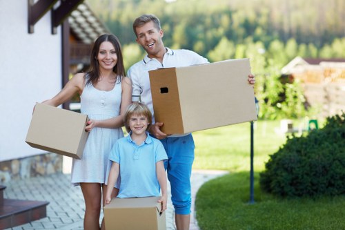 Packing and loading support for removals in Harringay