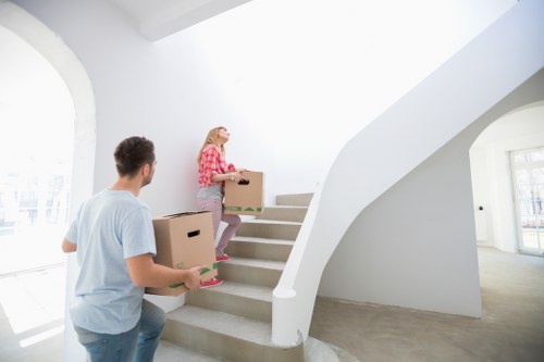 Residential and business moving support with a removal truck in Harringay