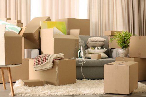 Waste and recycling handling during a removals service