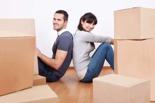 Office and home removal services in Harringay with storage options