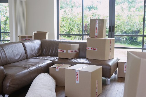 Secure transport of office furniture and IT equipment during a move